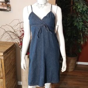 Tommy Hilfiger Spaghetti Strap Denim Dress